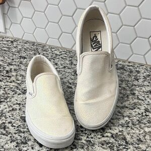 Vans Women's Iridescent Slip-On Sneakers